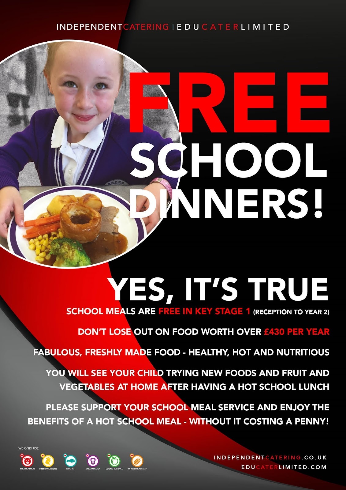 School Meals - Robin Hood Primary & Nursery School